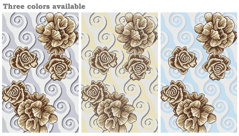 TST Mosaic Collages Flowers Patterns Home Hotel Background Wall Deco Glass Tiles