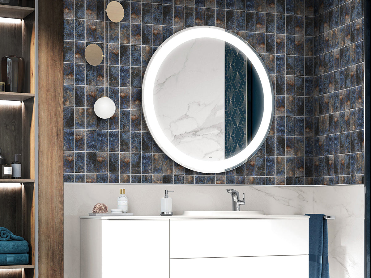 3x6 glass tile for bathroom wall