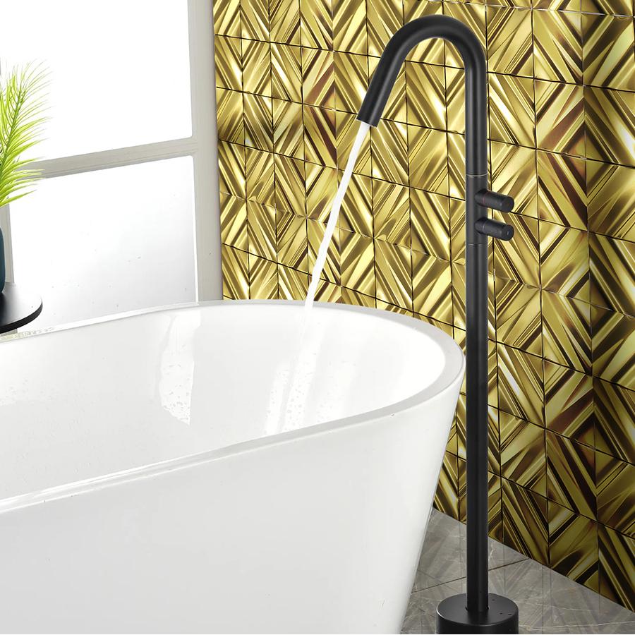 Gold 3D Wall Panels Metallic Chevron Backsplash Tile Decorative Wall Tile (Pack of 5)